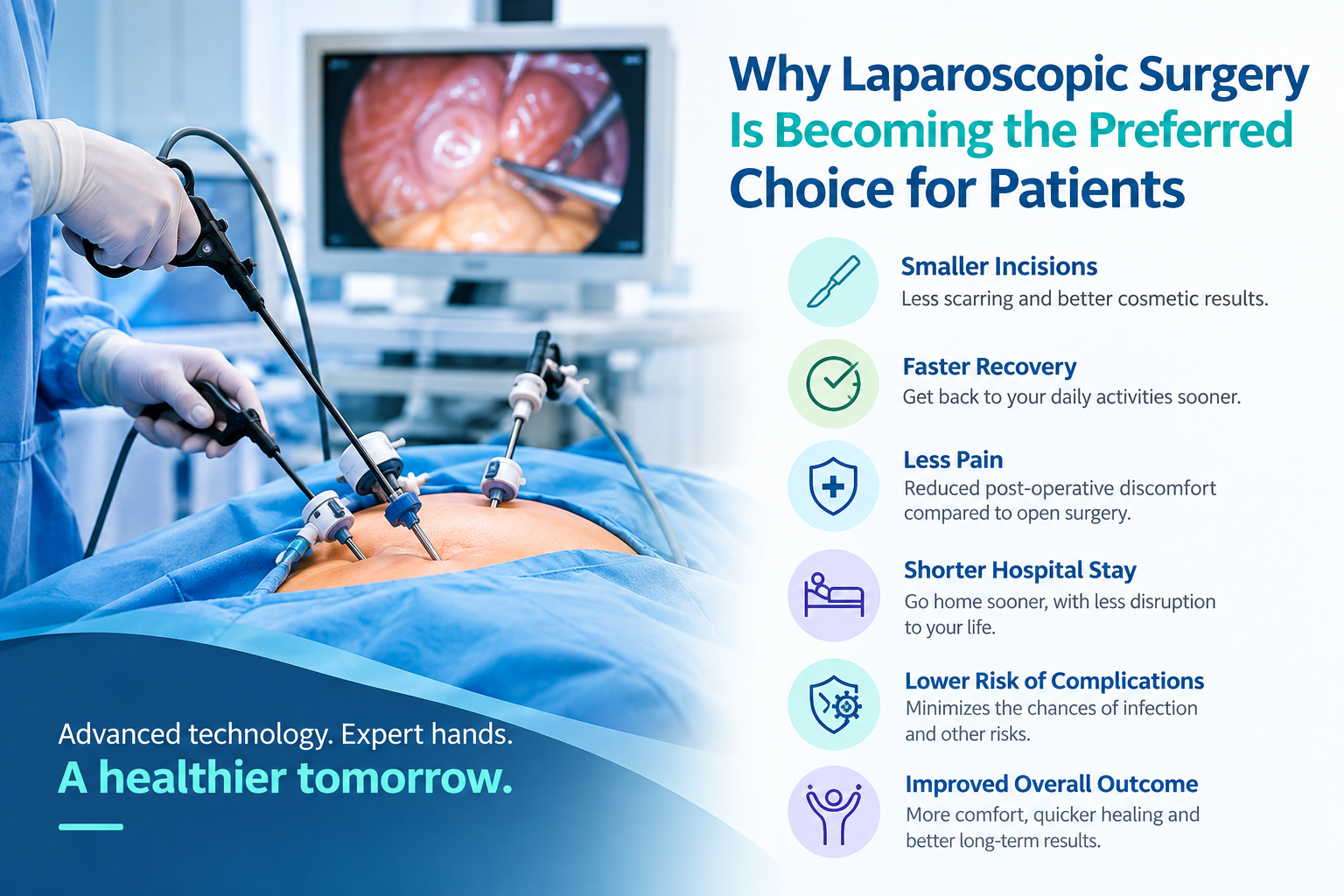 Why laparoscopic surgery is becoming the preferred choice for patients
